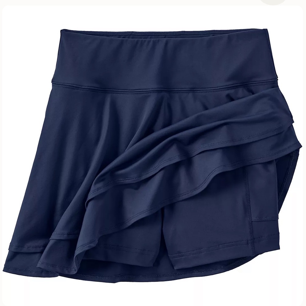 NWT Land’s End | Plus Size High Waisted Tulip Hem Swim Skort - Picture 2 of 13